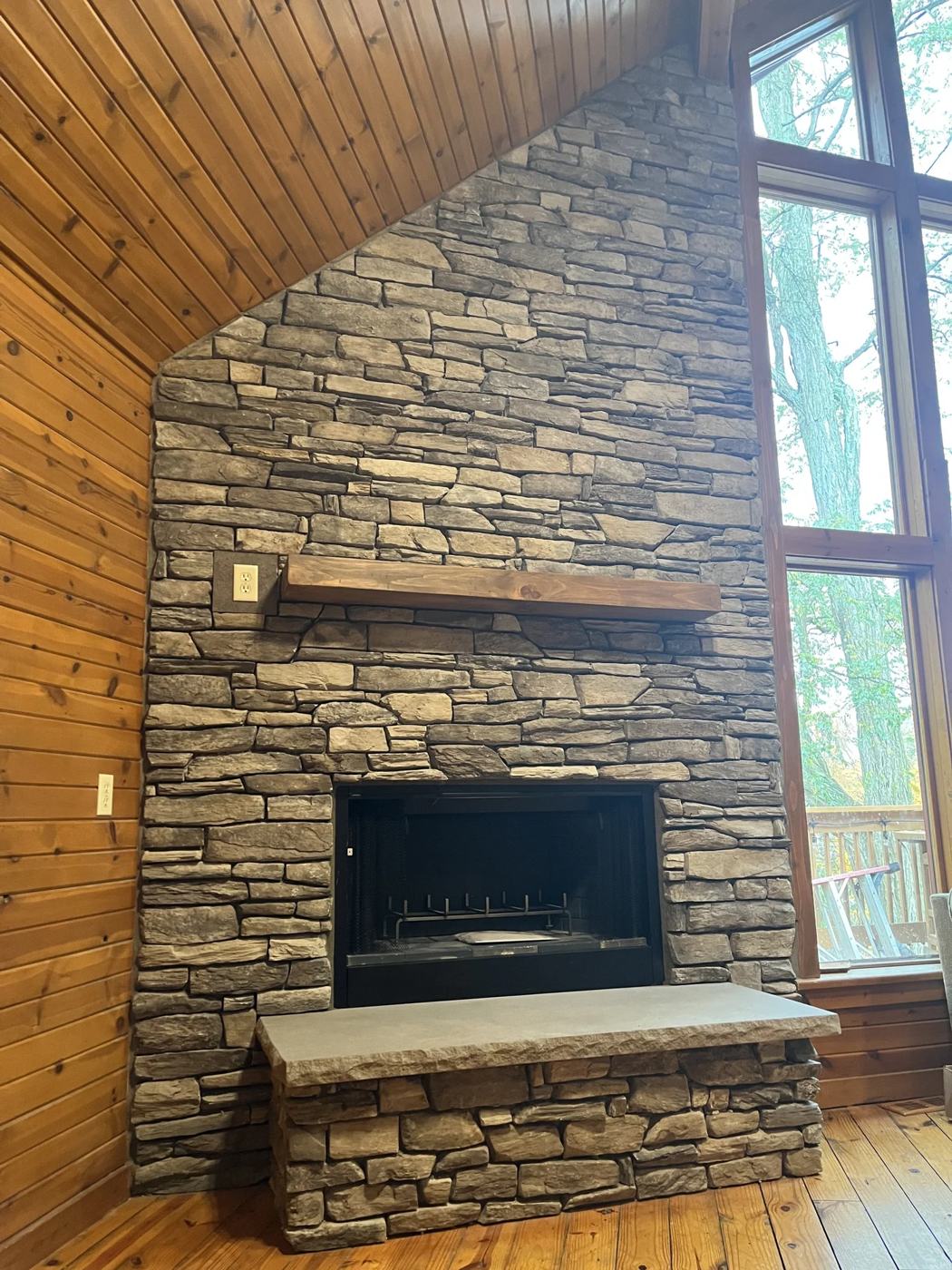 Vaulted Stone Hearth